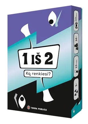 Terra Publica Stalo žaidimai 1 iš 2. Ką renkiesi? 2 dalis