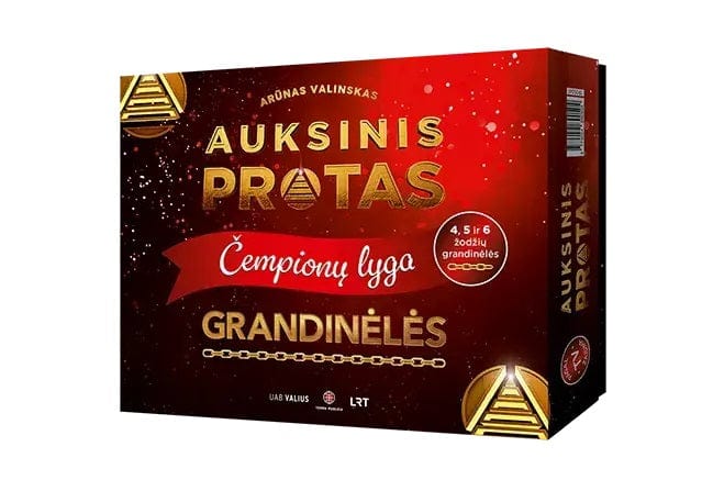 Terra Publica Stalo žaidimai Auksinis protas. Grandinėlės. Čempionų lyga