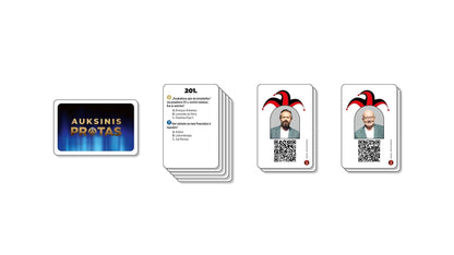 Terra Publica Stalo žaidimai Auksinis protas. Startas 3