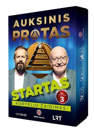 Terra Publica Stalo žaidimai Auksinis protas. Startas 3
