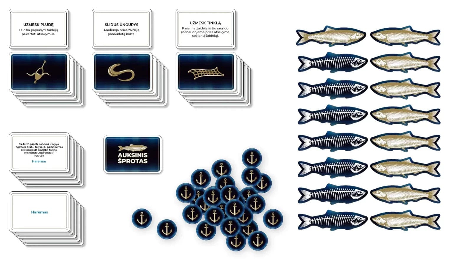 Terra Publica Stalo žaidimai Auksinis šprotas