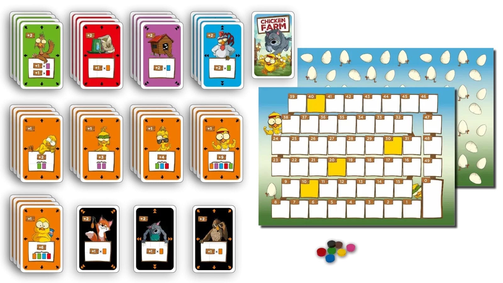 Terra Publica Stalo žaidimai Chicken farm