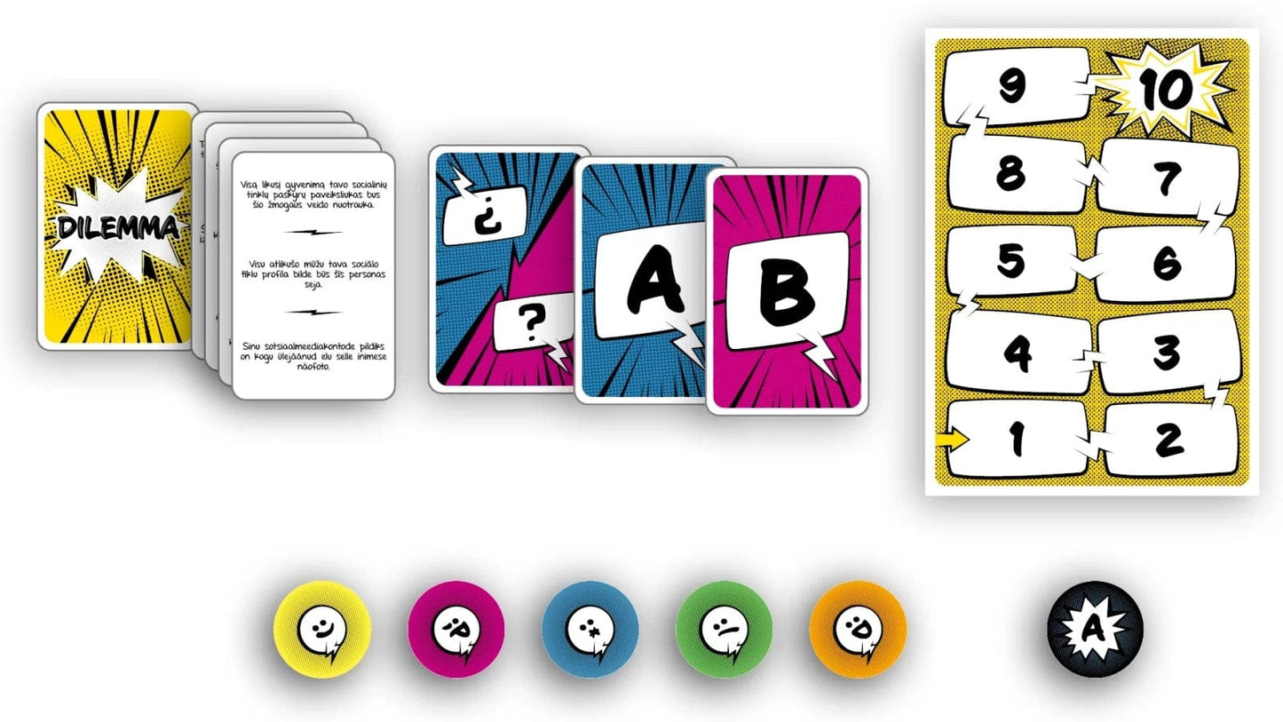 Terra Publica Stalo žaidimai Dilemma.Renkiesi tu