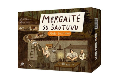 Terra Publica Stalo žaidimai Mergaitė su šautuvu