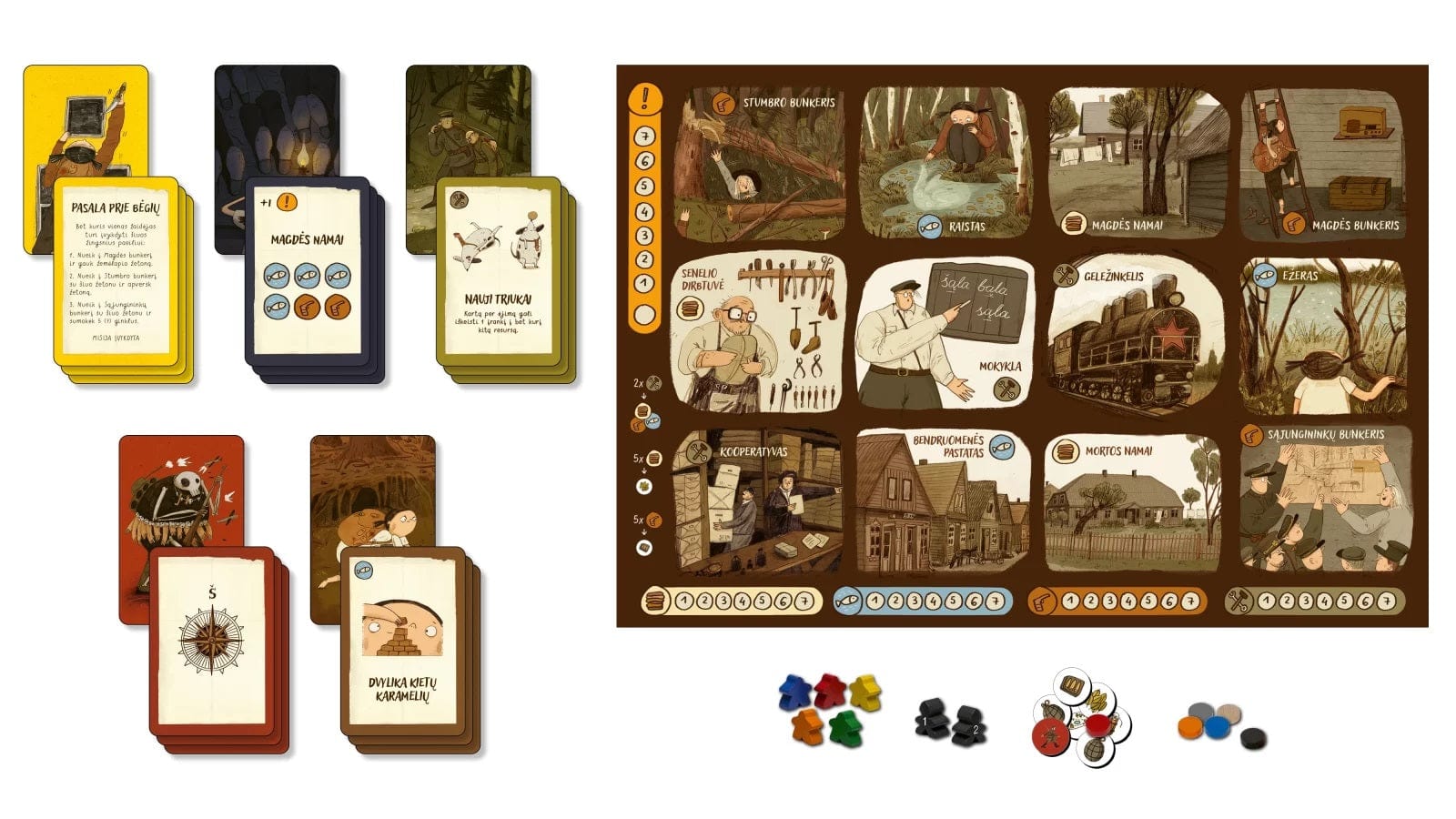 Terra Publica Stalo žaidimai Mergaitė su šautuvu