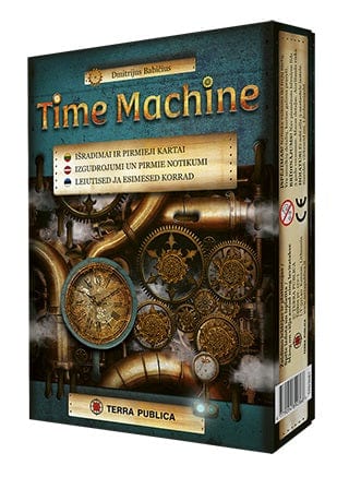 Terra Publica Stalo žaidimai Time Machine. Išradimai ir pirmieji kartai