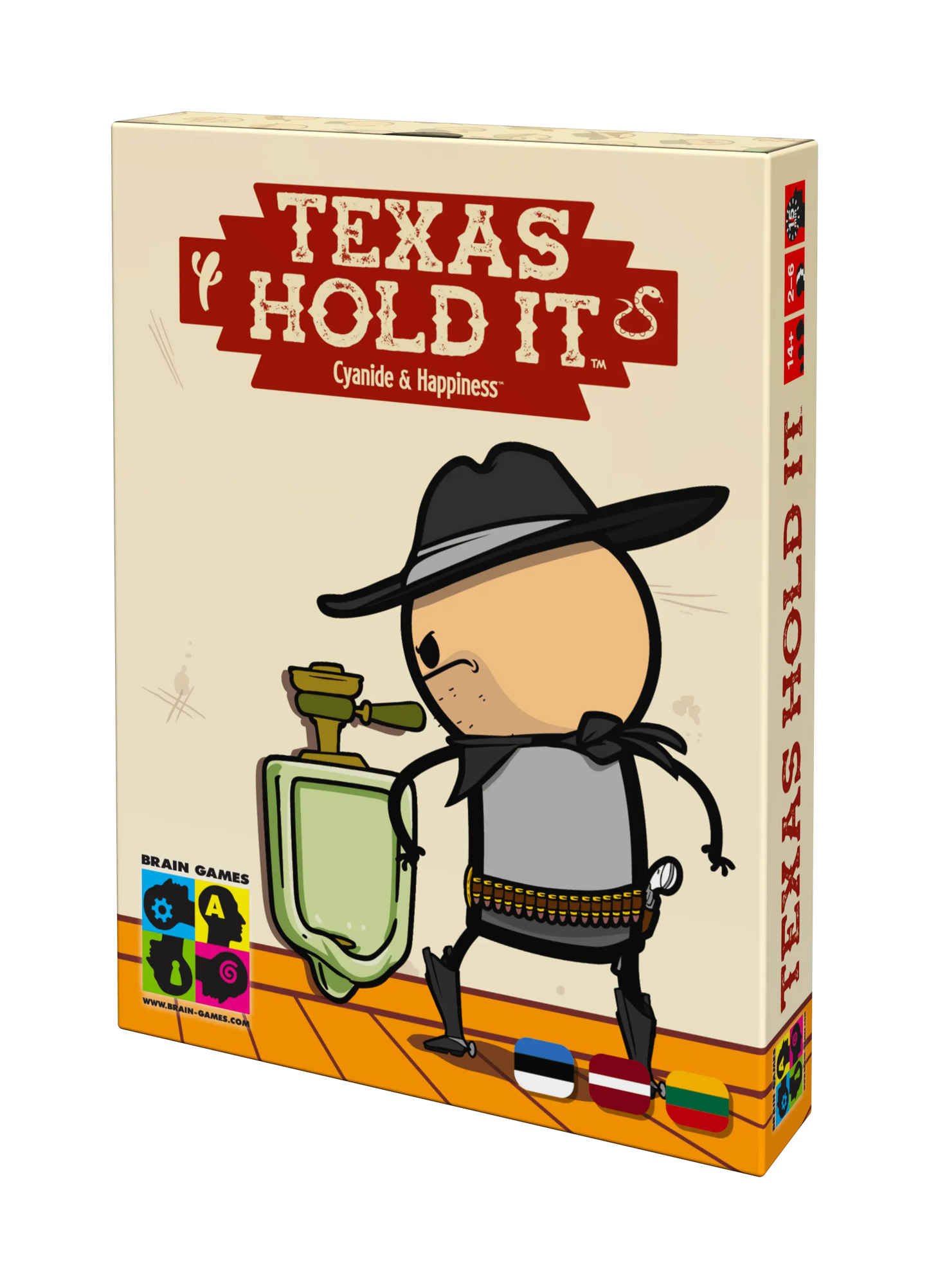 Texas Hold It-Stalo žaidimai-Brain Games LT