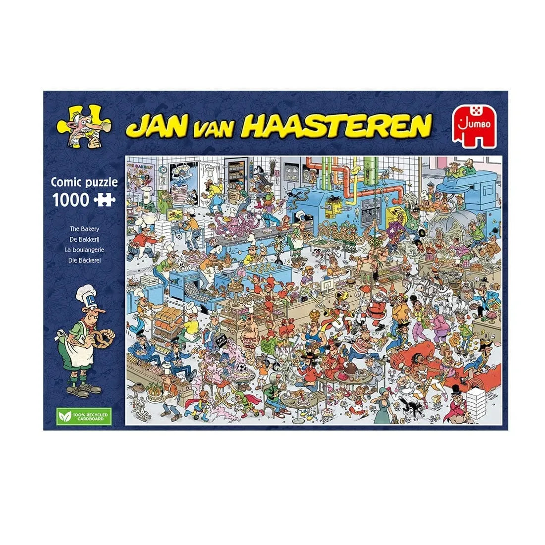 The Bakery, 1000-Universalios dėlionės-Brain Games LT