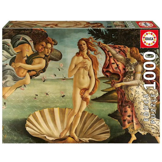 Educa Universalios dėlionės THE BIRTH OF VENUS, 1000