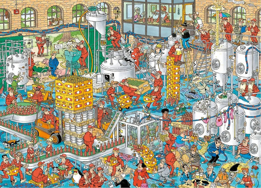 The Craft Brewery, 1000-Universalios dėlionės-Brain Games LT