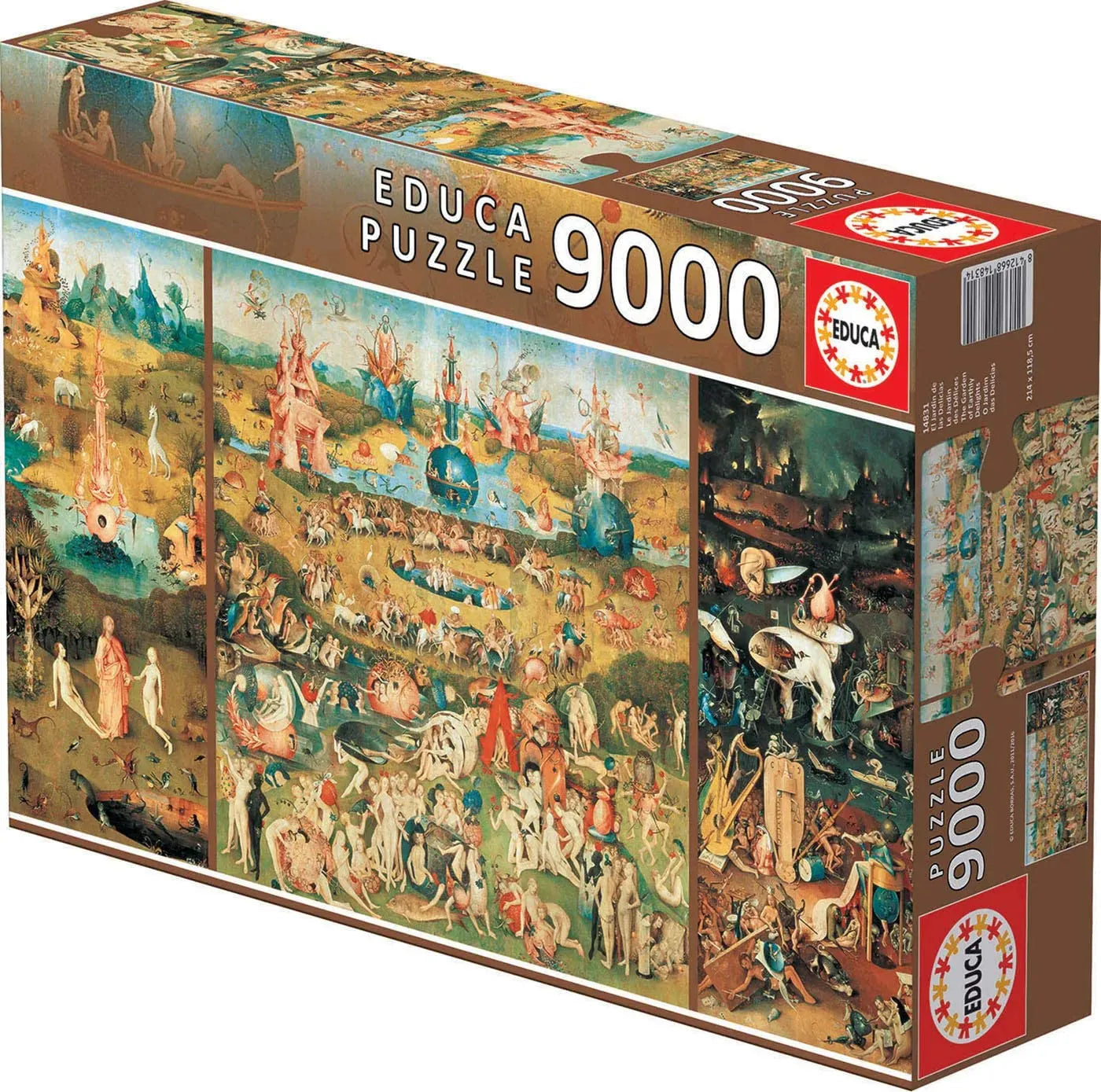 The garden of earthly delights, 9000-Universalios dėlionės-Brain Games LT