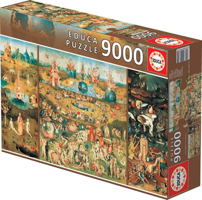 The garden of earthly delights, 9000-Universalios dėlionės-Brain Games LT