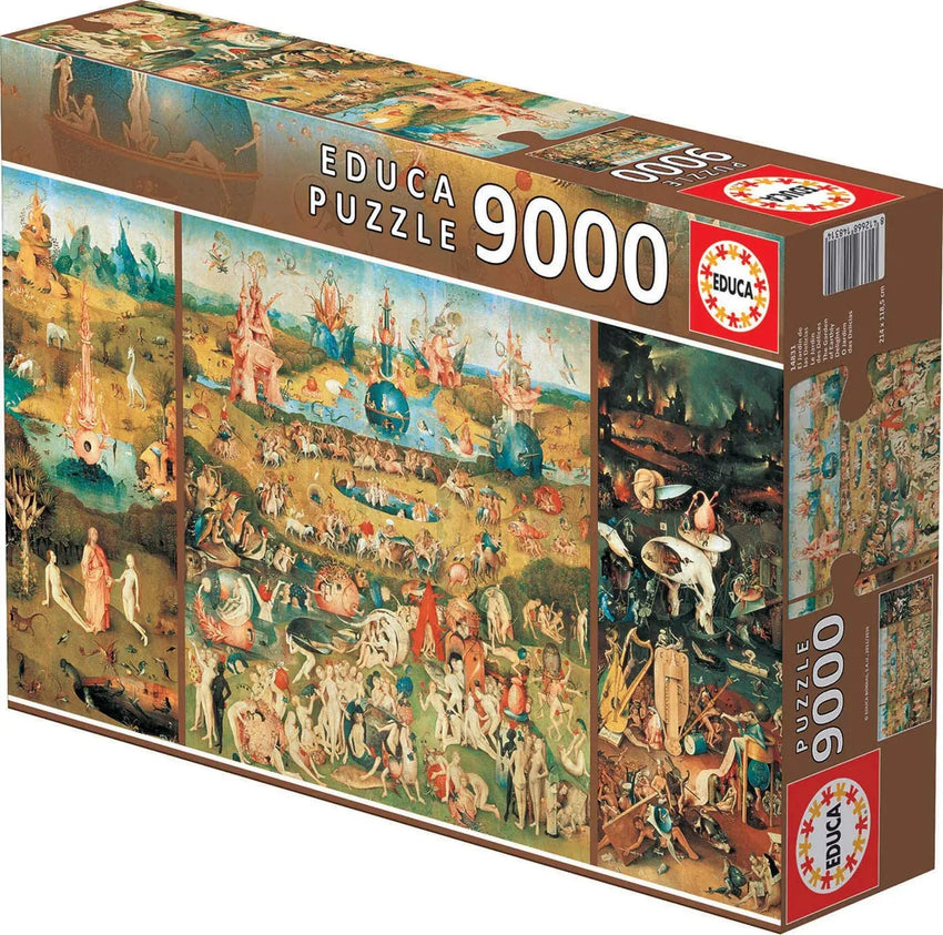 The garden of earthly delights, 9000-Universalios dėlionės-Brain Games LT