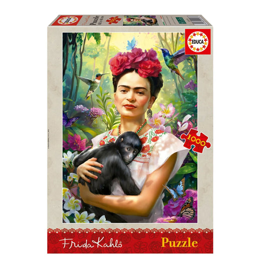 The Garden of Life, Frida Kahlo, 1000-Universalios dėlionės-Brain Games LT