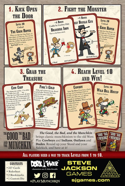 The Good, The Bad, and the Munchkin-Stalo žaidimai-Brain Games LT