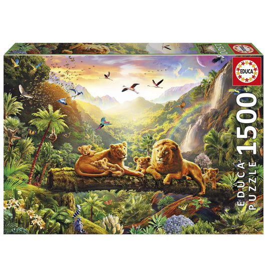 The Lion Tree Bridge, 1500-Universalios dėlionės-Brain Games LT