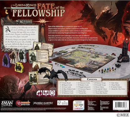 The Lord of the Rings: Fate of the Fellowship-Stalo žaidimai-Brain Games LT