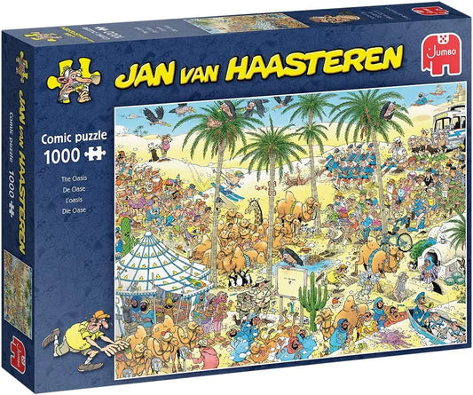 The Oasis, 1000-Universalios dėlionės-Brain Games LT