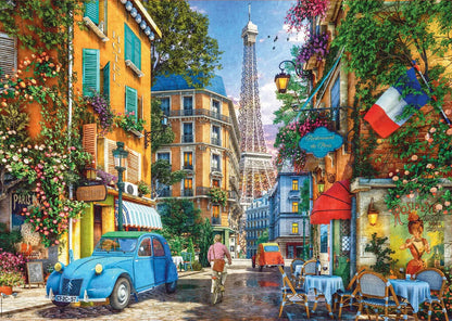The Old Streets of Paris, 4000-Universalios dėlionės-Brain Games LT