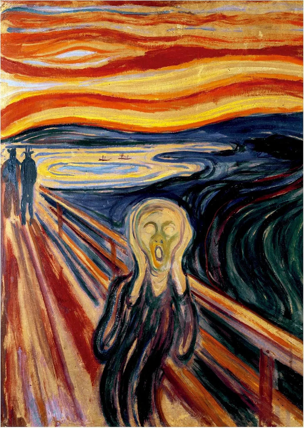Educa Universalios dėlionės The Scream, Edvard Munch, 1000