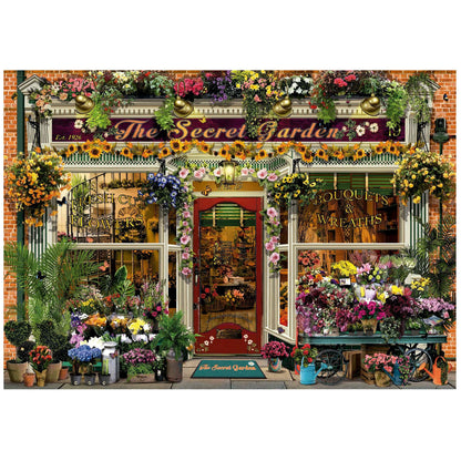 The Secret Garden, 1500-Universalios dėlionės-Brain Games LT