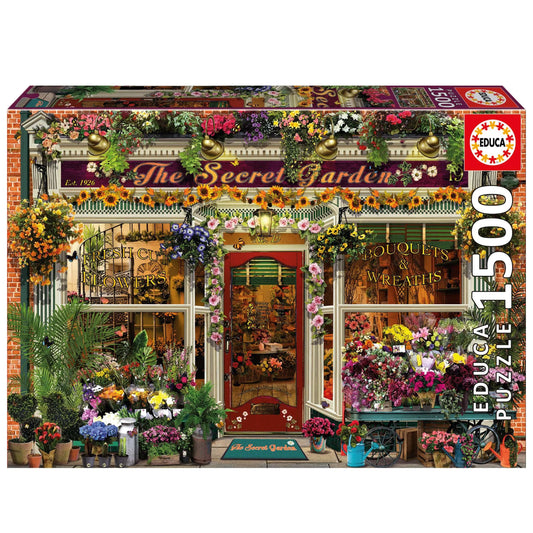 The Secret Garden, 1500-Universalios dėlionės-Brain Games LT