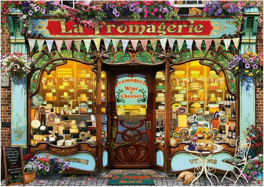 Educa Universalios dėlionės The Shop of Fine Cheeses, 2000
