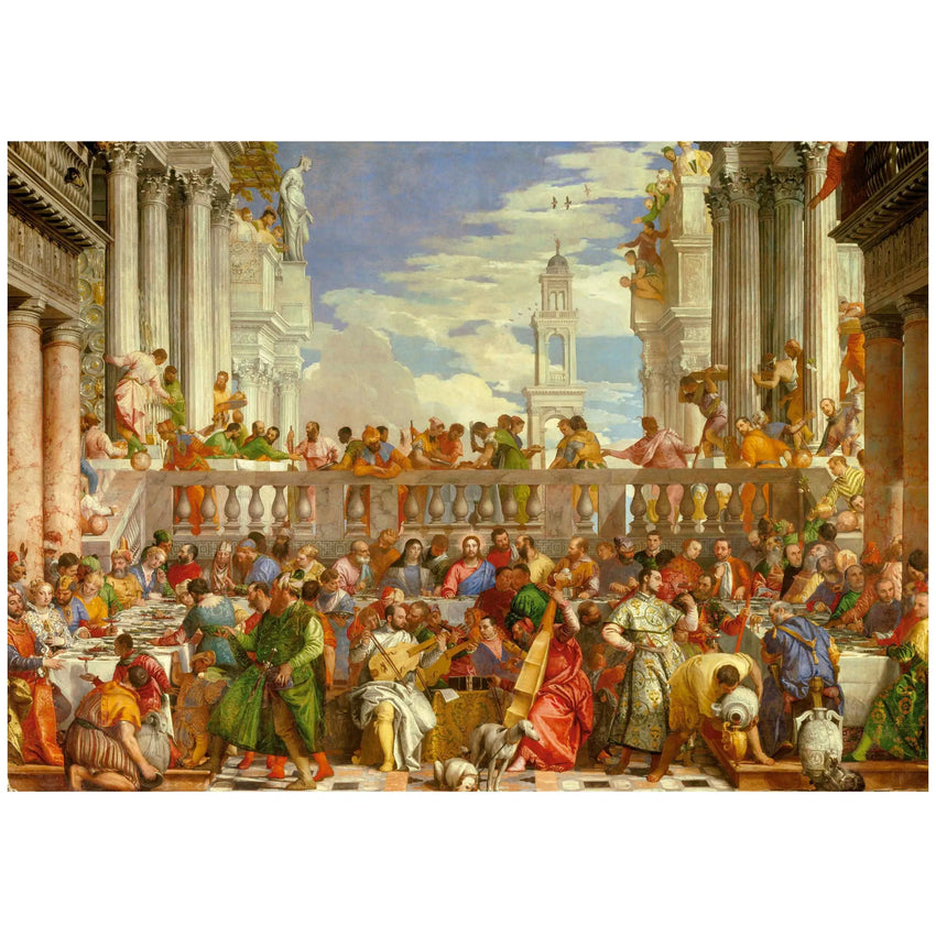 The Wedding At Cana, Paolo Veronese, 4000-Universalios dėlionės-Brain Games LT