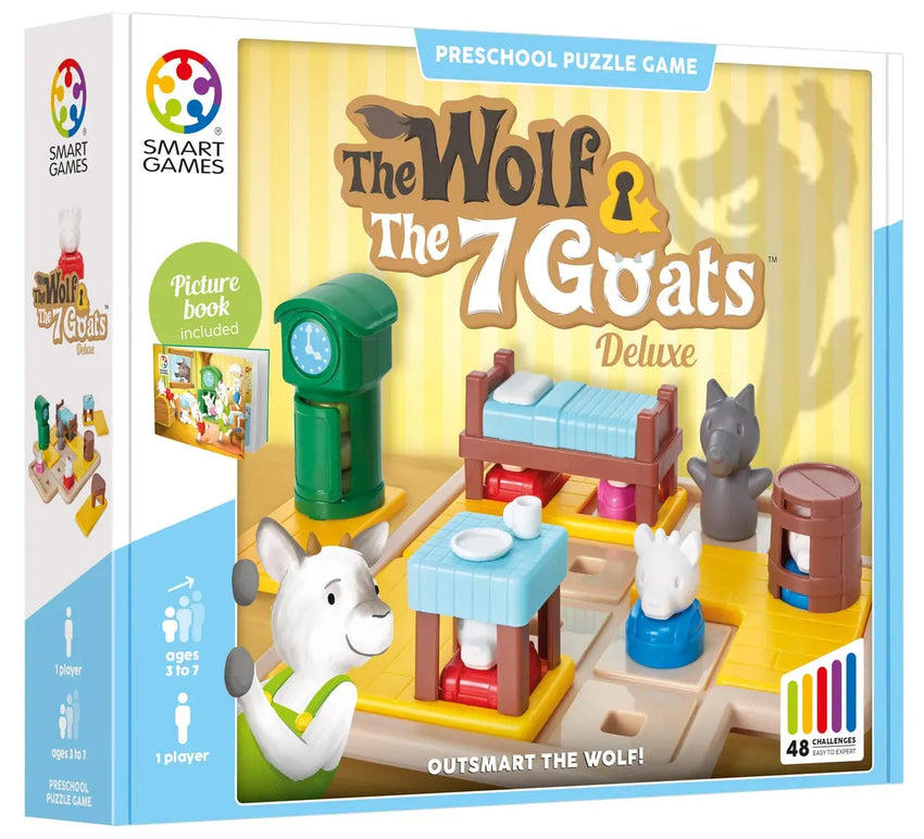 The Wolf & The Seven Goats-Loginiai Žaidimai-Brain Games LT