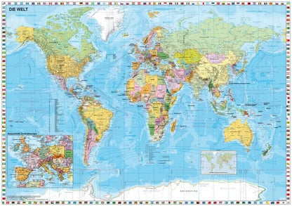 The World , 1500-Universalios dėlionės-Brain Games LT