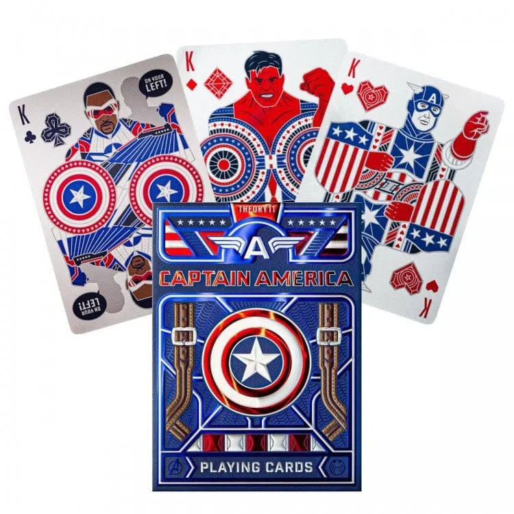 Theory11 Captain America kortos-Kita-Brain Games LT