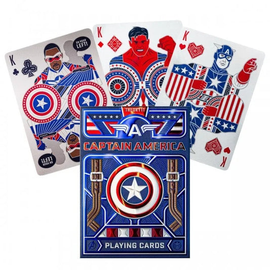 Theory11 Captain America kortos-Kita-Brain Games LT
