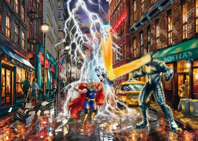 Thor, 1000-Universalios dėlionės-Brain Games LT