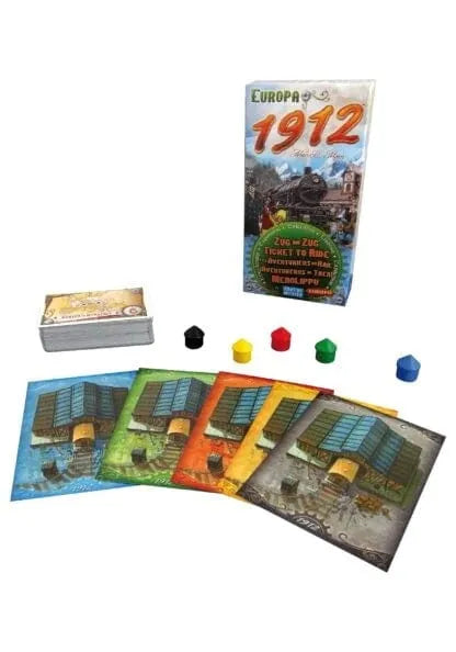 Ticket to Ride: Europa 1912 (papildymas)-Stalo žaidimai-Brain Games LT