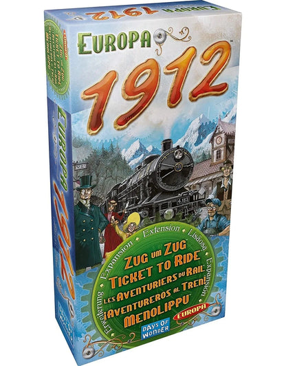 Ticket to Ride: Europa 1912 (papildymas)-Stalo žaidimai-Brain Games LT