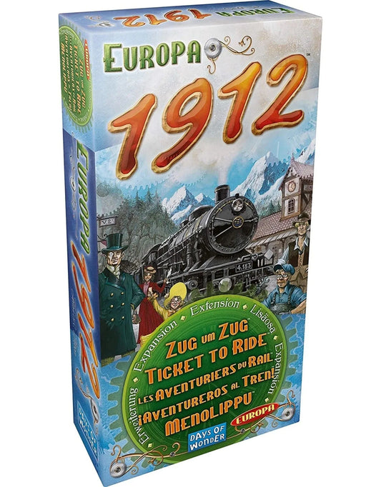 Ticket to Ride: Europa 1912 (papildymas)-Stalo žaidimai-Brain Games LT