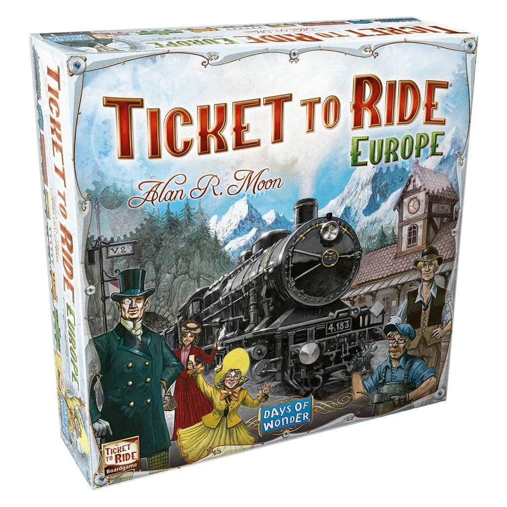 Ticket to Ride: Europe (ENG)-Stalo žaidimai-Brain Games LT