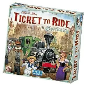 Ticket To Ride: Germany-Stalo žaidimai-Brain Games LT