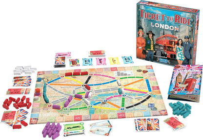 Ticket to Ride: London-Stalo žaidimai-Brain Games LT