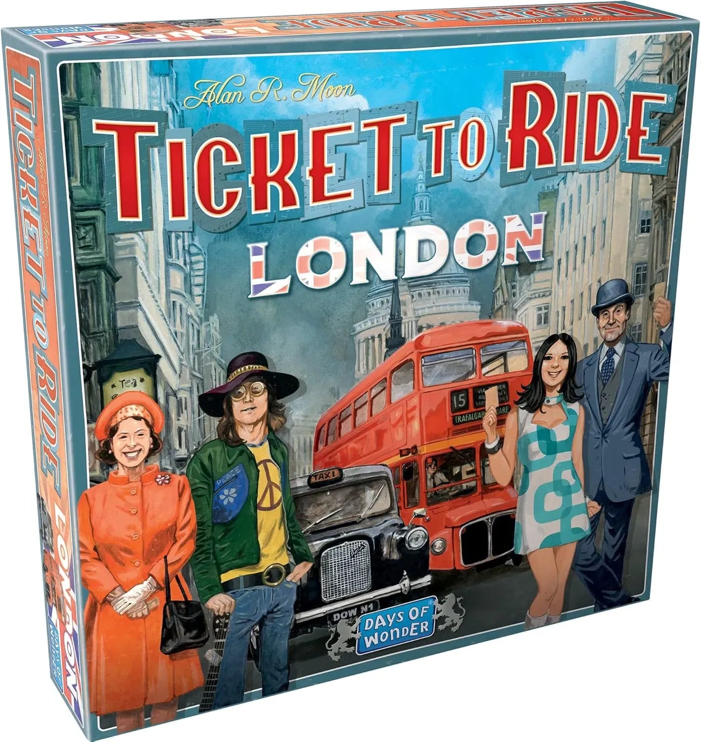 Ticket to Ride: London-Stalo žaidimai-Brain Games LT