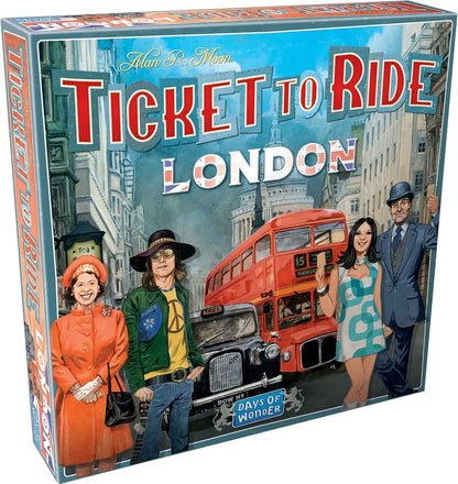 Ticket to Ride: London-Stalo žaidimai-Brain Games LT