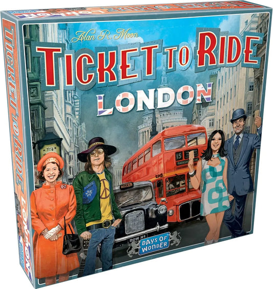Ticket to Ride: London-Stalo žaidimai-Brain Games LT