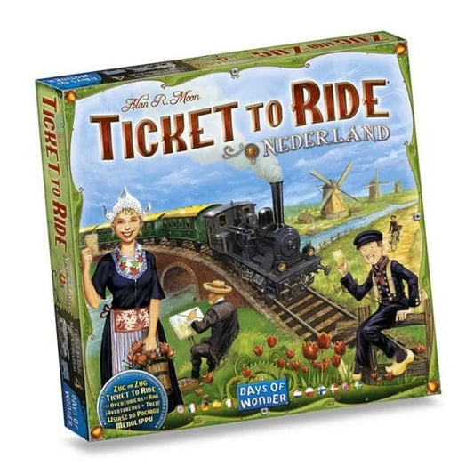 Ticket to Ride: Nederland (papildymas)-Stalo žaidimai-Brain Games LT