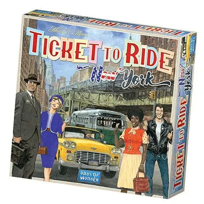 Ticket to Ride: New York-Stalo žaidimai-Brain Games LT