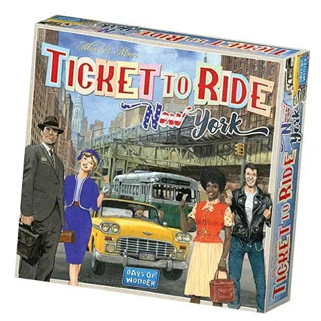 Ticket to Ride: New York-Stalo žaidimai-Brain Games LT
