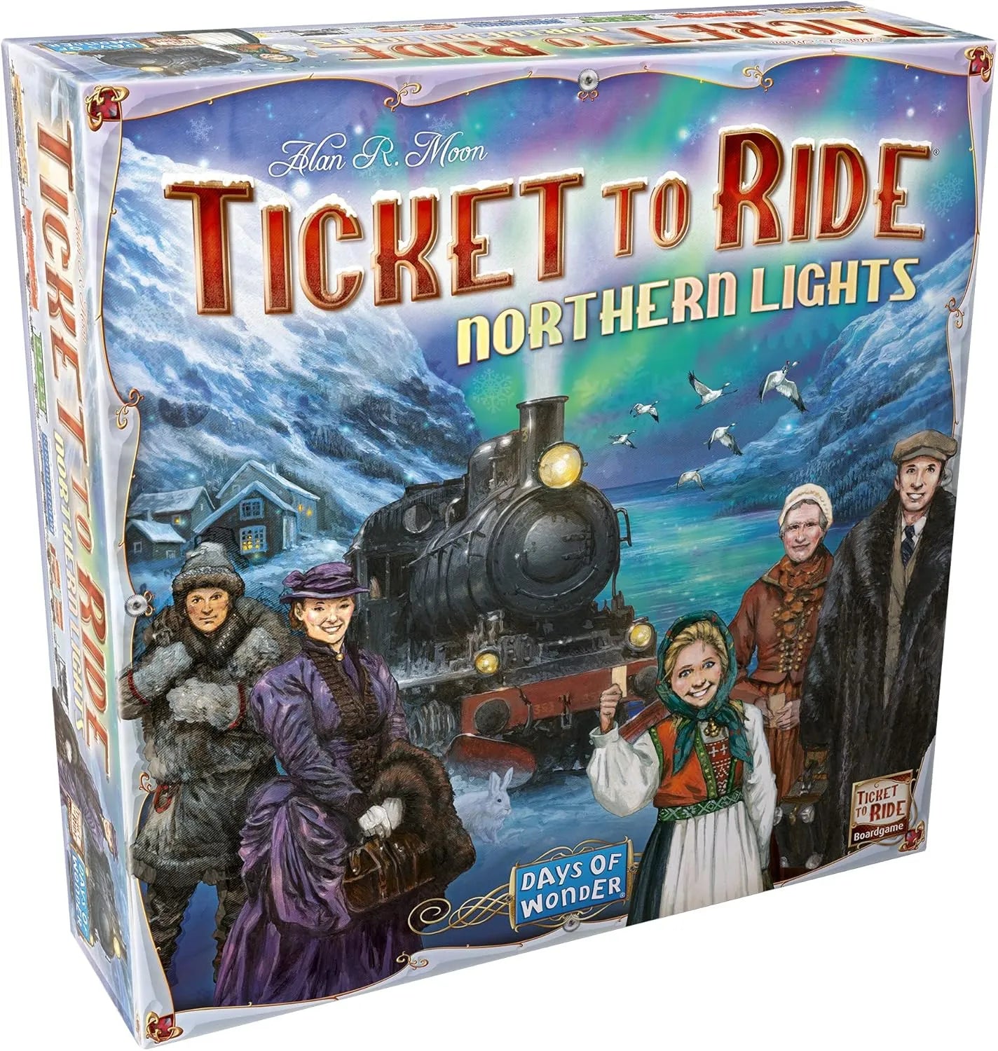 Ticket to Ride Northern Lights-Stalo žaidimai-Brain Games LT