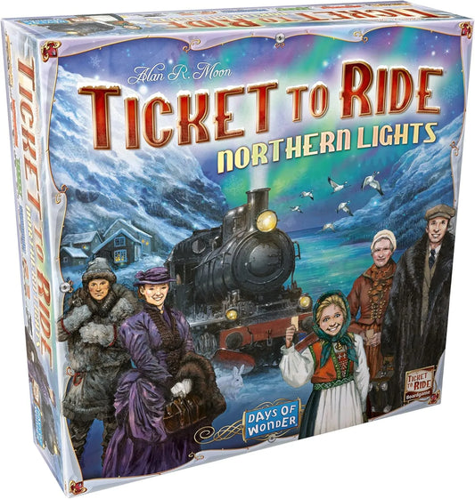 Ticket to Ride Northern Lights-Stalo žaidimai-Brain Games LT