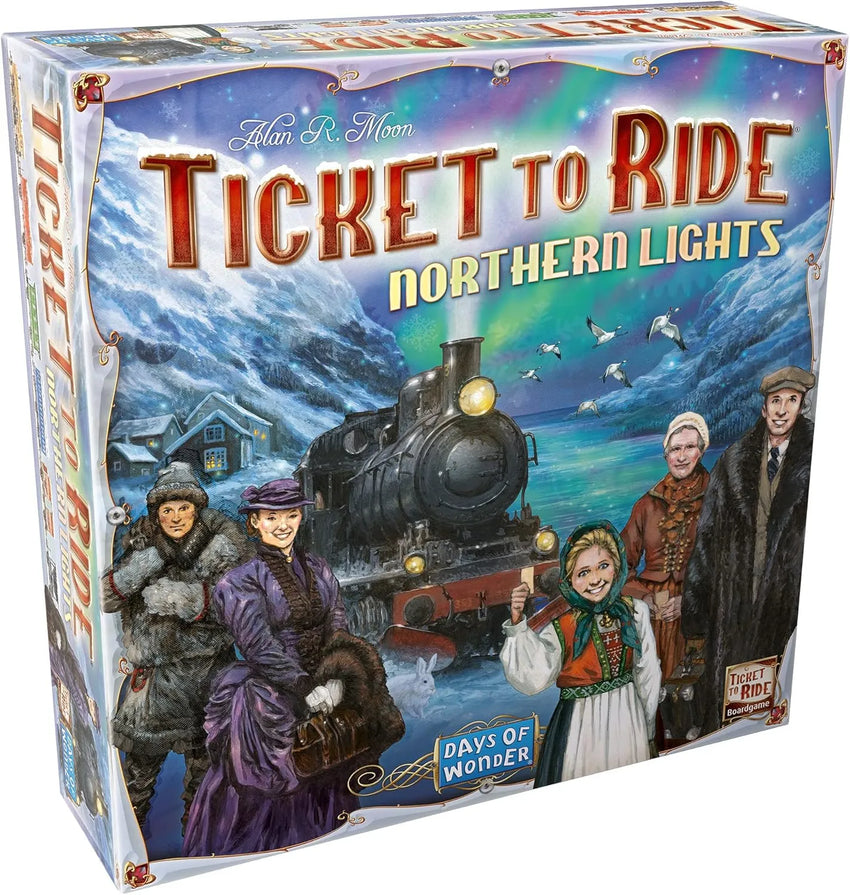 Ticket to Ride Northern Lights-Stalo žaidimai-Brain Games LT