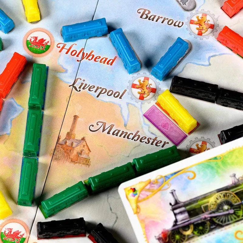 Ticket to Ride: UK/Pennsylvania (papildymas)-Stalo žaidimai-Brain Games LT