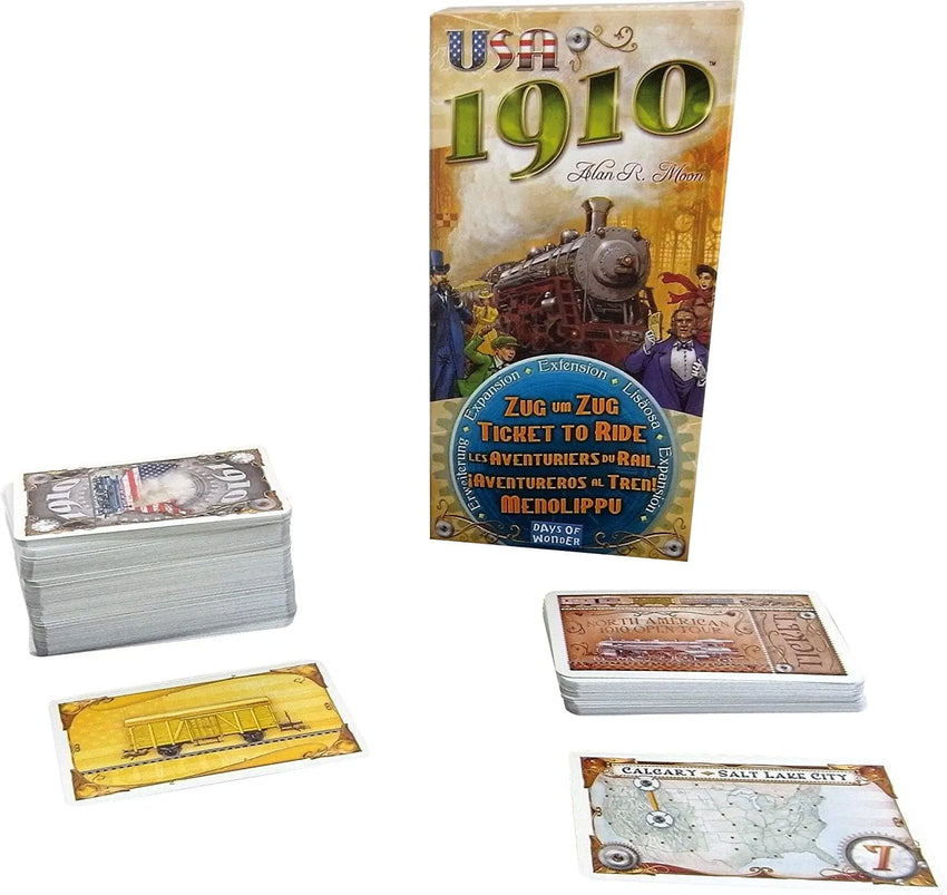 Ticket to Ride USA 1910-Stalo žaidimai-Brain Games LT